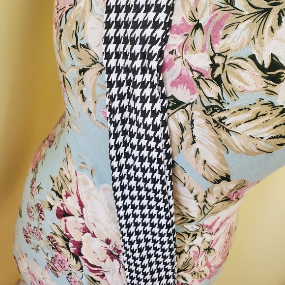 Handmade Houndstooth Crossbody Purse - Picture 3 of 4